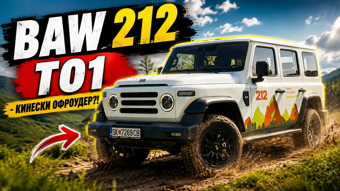 BAW 212 T01 – Кинески офроудер?!